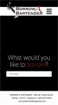 Mobile Screenshot of borrowabartender.com